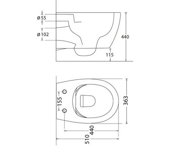 унитаз ALLEN BRAU FANTASY с функцией биде
